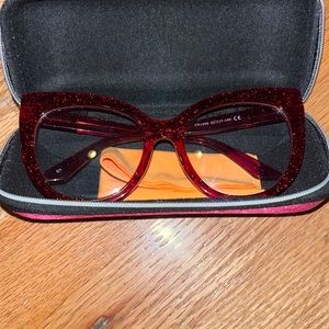 Red Cateye Glasses